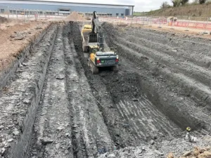 Interceptor Tank Installation